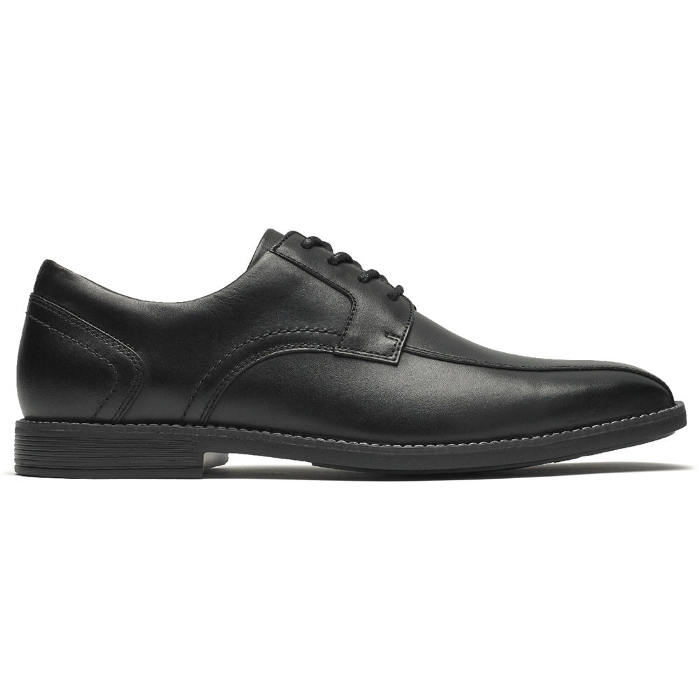 Rockport Oxfords For Mens Black - Slayter Bike Toe - RW7639054